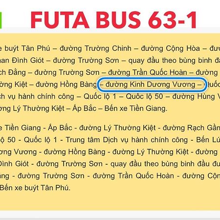 Thach Thao Homestay Mỹ Tho Zewnętrze zdjęcie